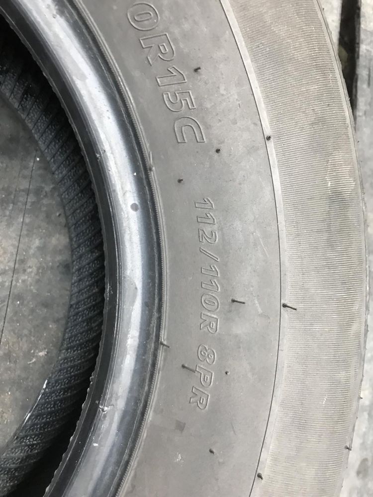 Roveli 225/70r15c пара резина шини б/у склад оригінал