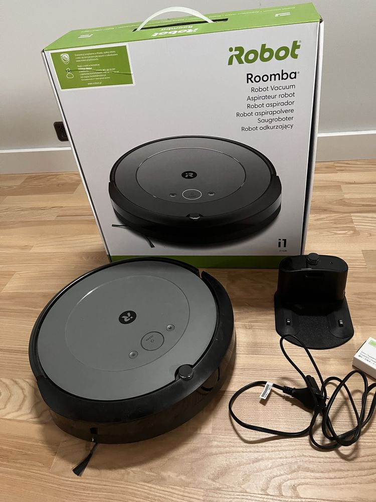 Irobot roomba i1 158 jak nowa z pudelkiem