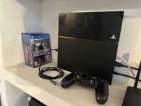 konsola playstation 4 pro pad 5-gier zestaw