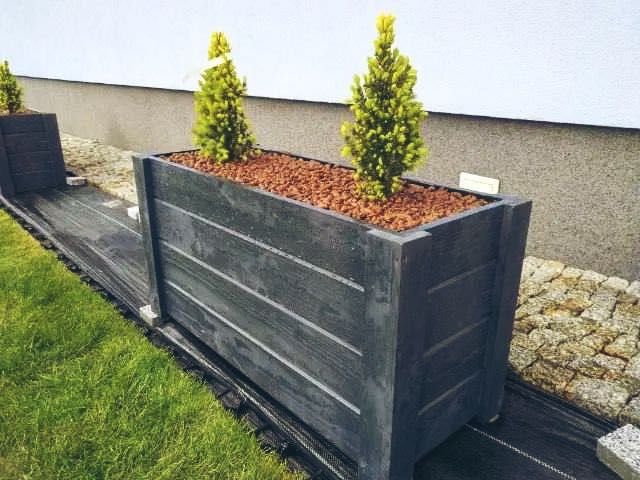 Skrzynia ogrodowa - balkonowa - tarasowa | Donica drewniana