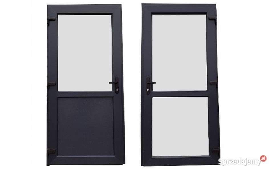 Drzwi PCV 90x200 antracyt rozne wymiary i kolory