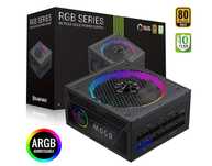 Zasilacz GAMEMAX RGB-850G 850 W, w pełni modułowy, 80 Plus Gold czarny