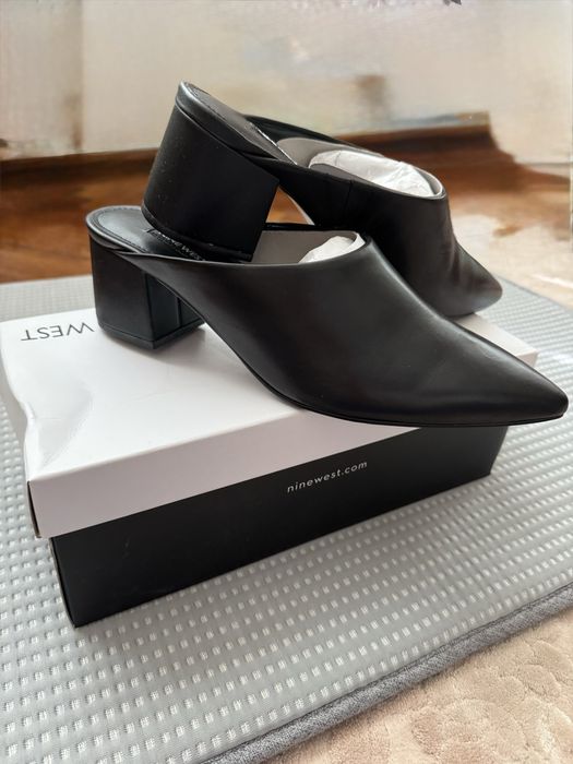 Мюлі Nine west з натуральної шкіри 38р