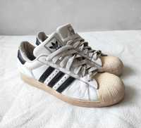 adidas superstar white/black vintage r. 44