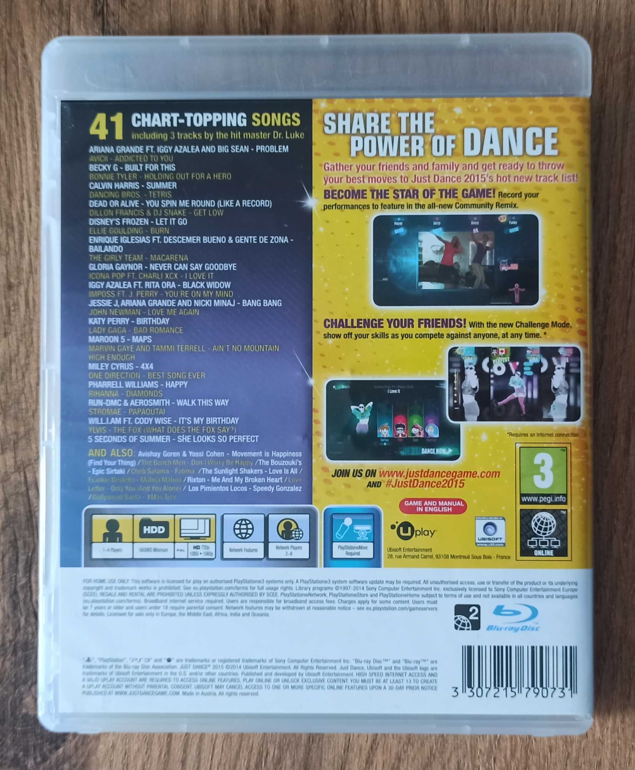 Just Dance 2015 PS3