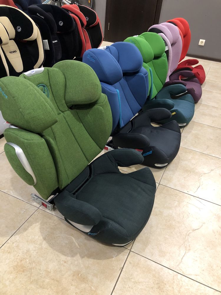 Автокрісло Britax Romer Recaro Cybex Бустер 15-36 9-36 Isofix