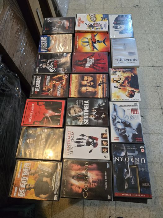 Vendo  lote de dvds