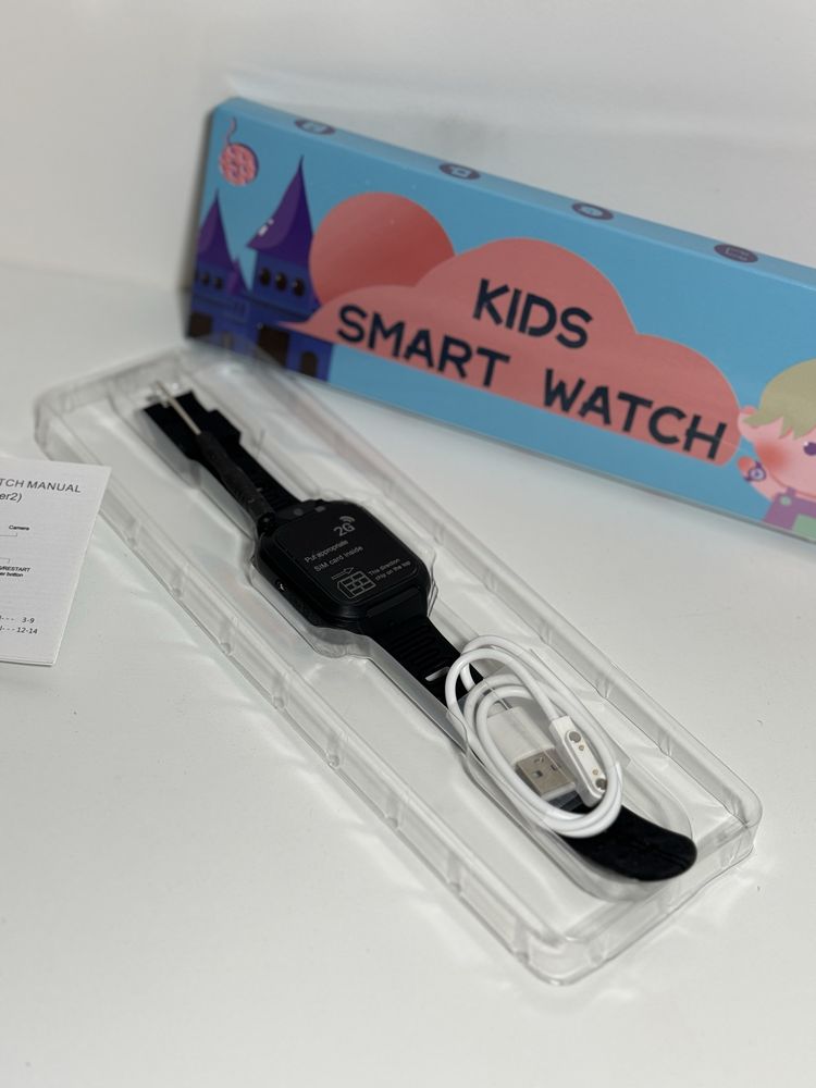 Smart watch dla dzieci GPS, 2G sim, Geo Location