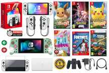 Nintendo SWITCH Oled 64GB + 4 gry + Split pad Pro + szkło + ROK Gwaran