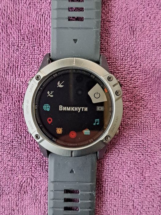 Garmin Fenix 6X sapphire. GPS годинник