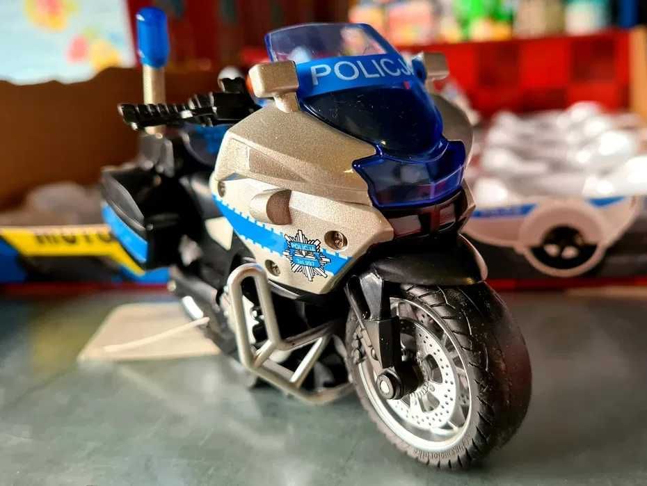 Motocykl skuter policja policyjny _ nowa zabawka