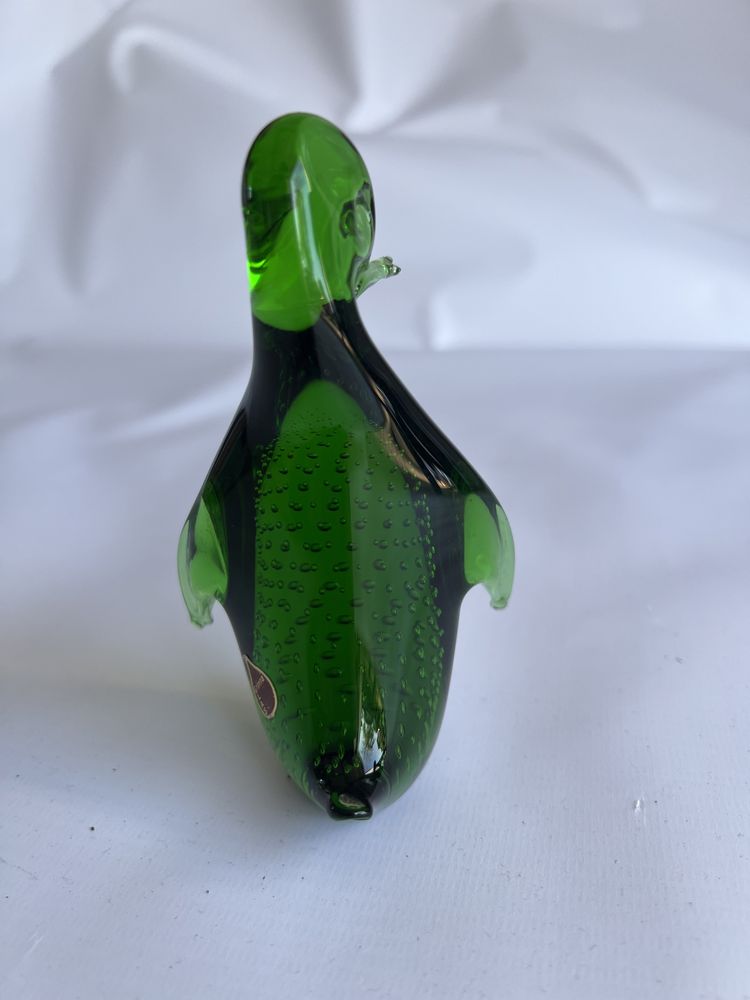 Kolekcjonerska szwedzka figurka pingwina vintage prl