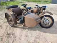 Ural M-62 iż Dniepr M-72 dkw jawa