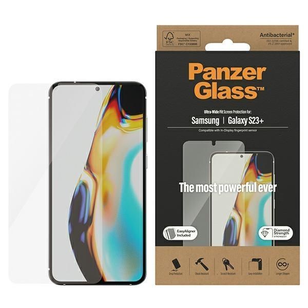 Ochrona ekranu Panzerglass Ultra-Wide Fit do Samsung Galaxy S23+ S916