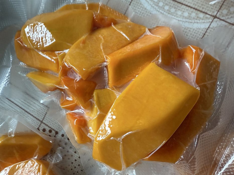 Гарбуз, баттернат, чищений, вакуумований