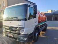 MERCEDES ATEGO 1218 Beczka Asenizacyjna Specjalny Przewiertów Nowa