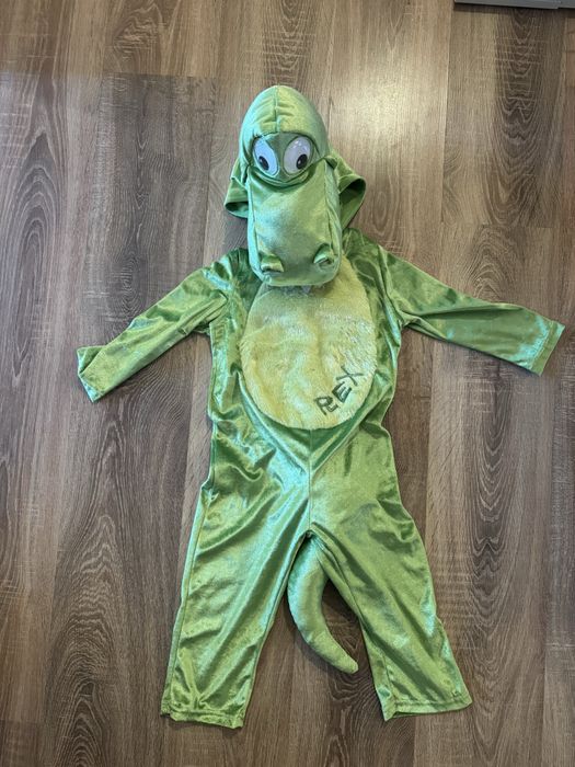 Kostium Rexa — Toy Story™! Okazja! 3-4 latka! Cudo! Balik! Dinozaur!