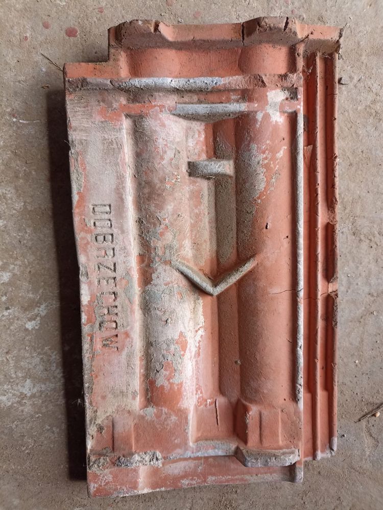 Dachówka ceramiczna stara 1200szt czerwona