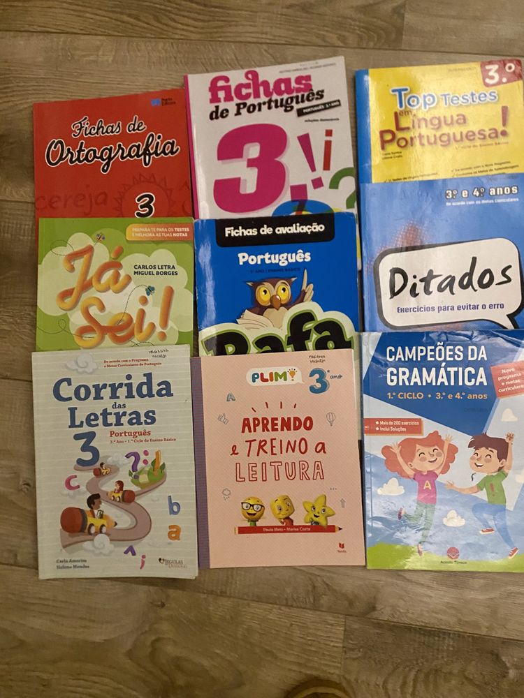 Livros apoio Portugues 3 ano