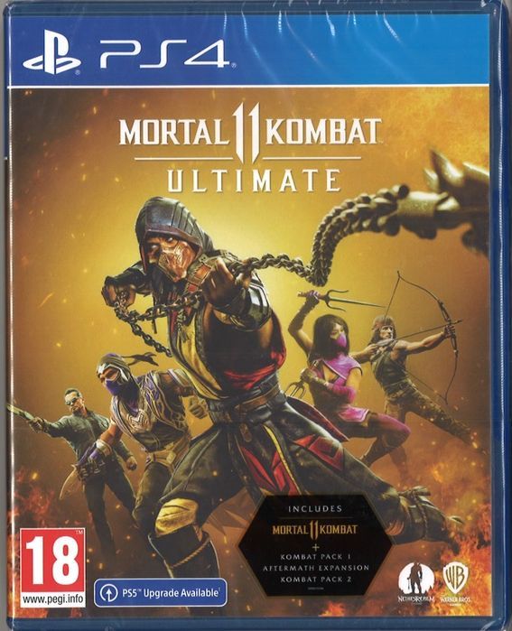 Mortal Kombat 11 Ultimate Edition PL/EN (PS4) Gra nowa w folii