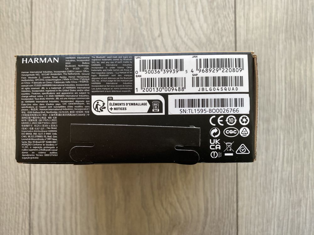 Oryginalny Głośnik Przenośny Bluetooth JBL Go4 w kolorze Moro New