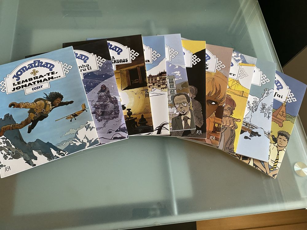 Coleção BD da série “Jonathan” - 10 Livros cartonados