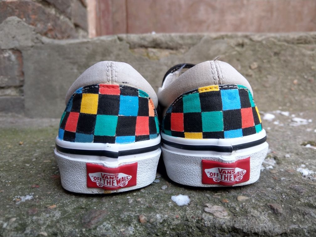 Vans slipon 36, 22,5cm custom