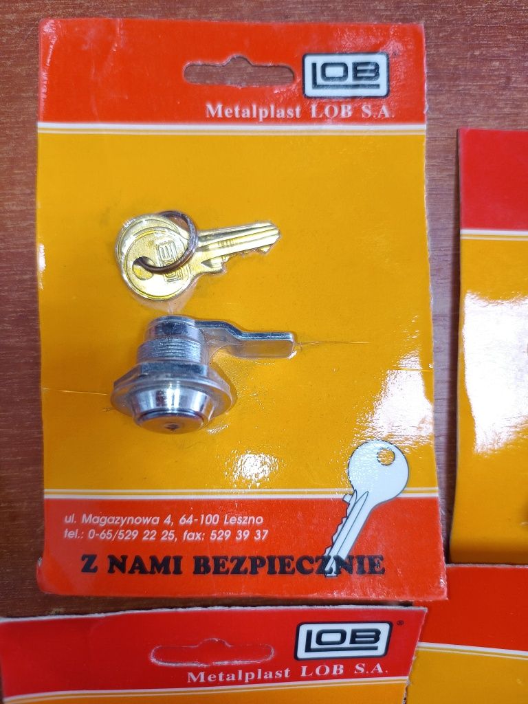 Zamek meblowy LOB metalplast ZKP22-A1-03