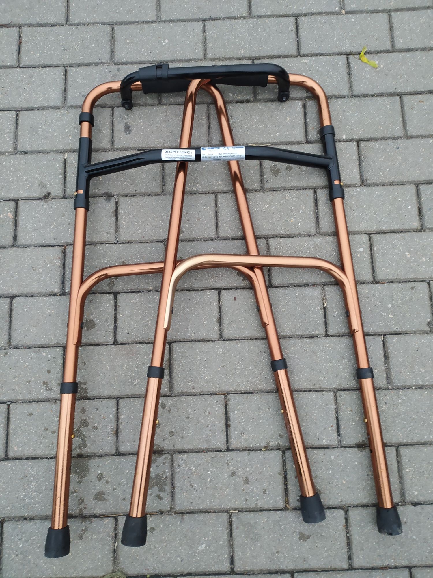 Wózek inwalidzki OTTOBOCK,lekki,aluminiowy+siedzisko nowe+ balkonik
