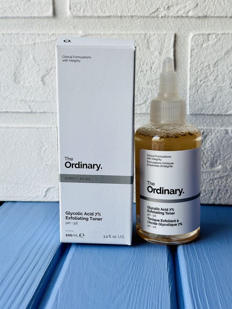 The Ordinary Glycolic Acid 7% Exfoliating Toner тонік-ексфоліант 100мл