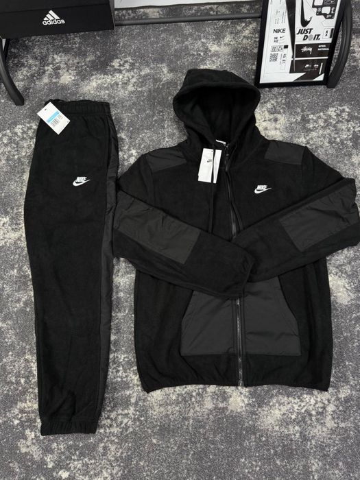 Чоловічий костюм Nike плюш, на осінь/зиму