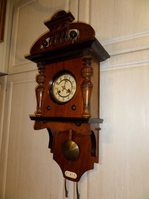 Zegar Ślązak Junghans 1910 r Przeglądnięty przez zegarmistrza