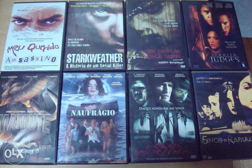 Lote 27 filmes de terror e suspense originais