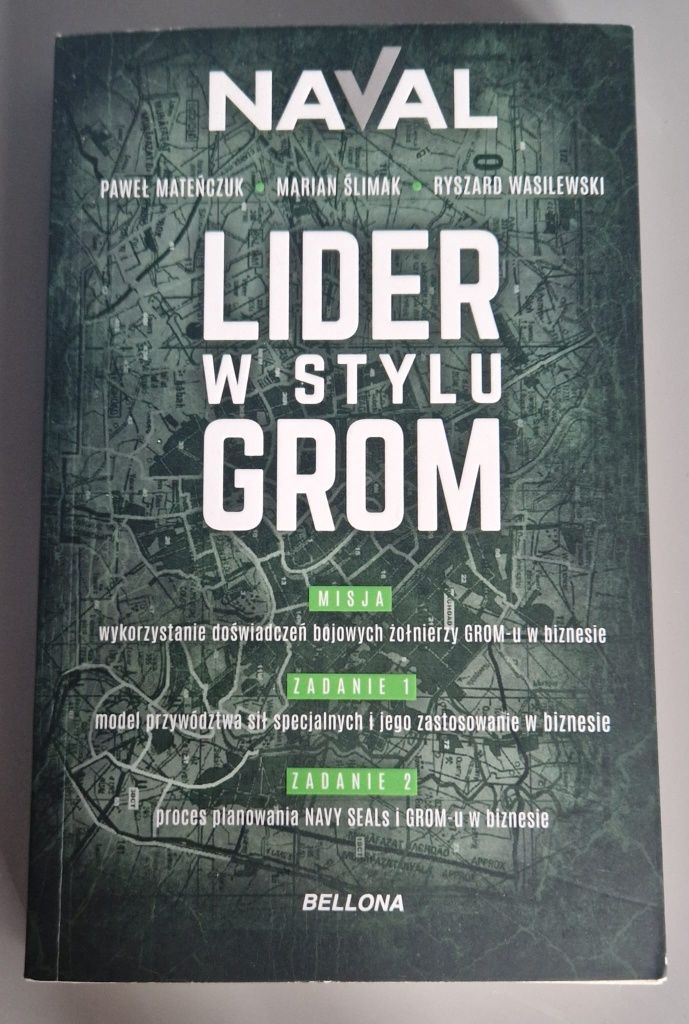 Książka Lider w stylu grom Paweł Mateńczuk