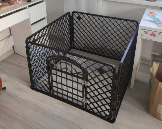 Kojec Zagroda dla psów kotów NOWA klatka 90x90x60 cm modułowa lekka