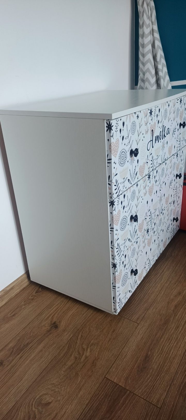 Komoda biała dziecięca
