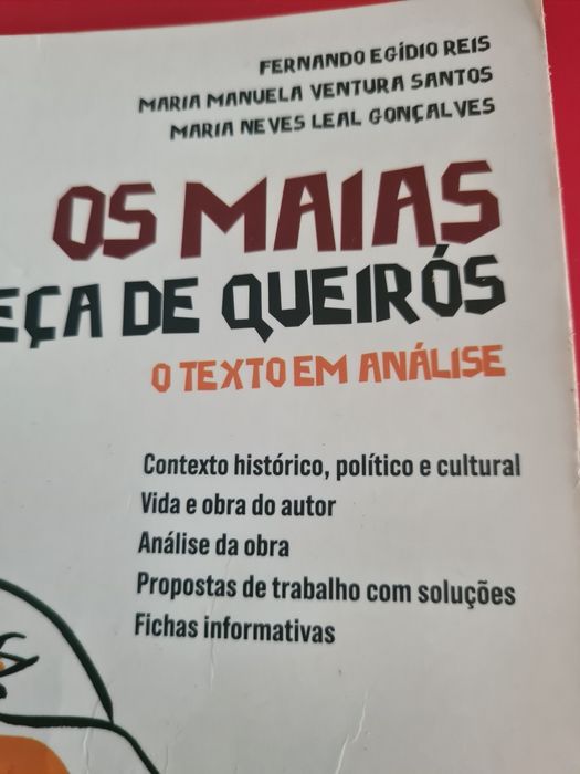 Os Maias Eça de Queirós - O texto em análise