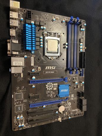 Материнская плата MSI Z97 PC MATE+ процессор INTEL CORE I5-4460 3.2