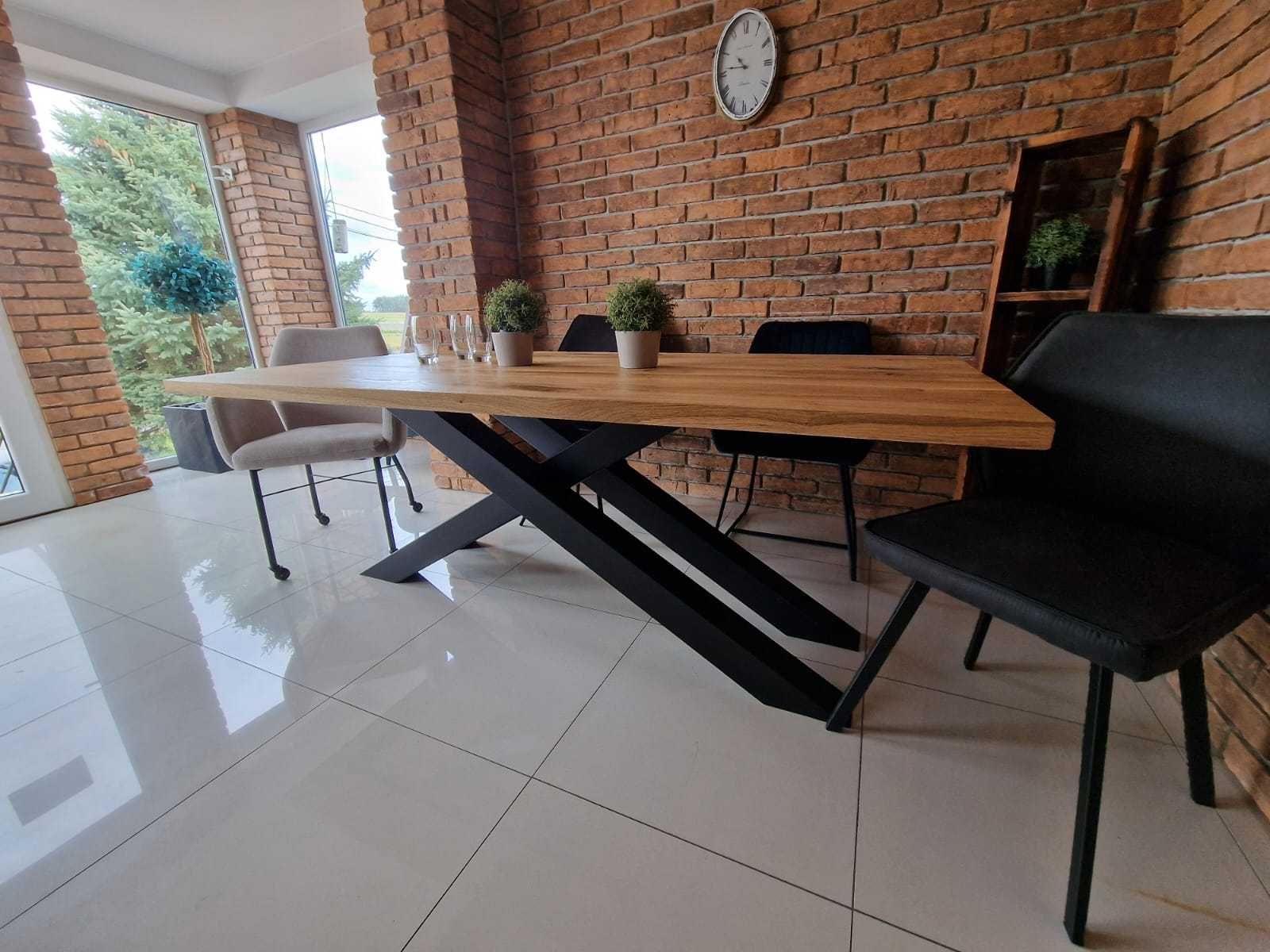 stół dębowy lity dąb 200x100 premium producent dostępny od ręki