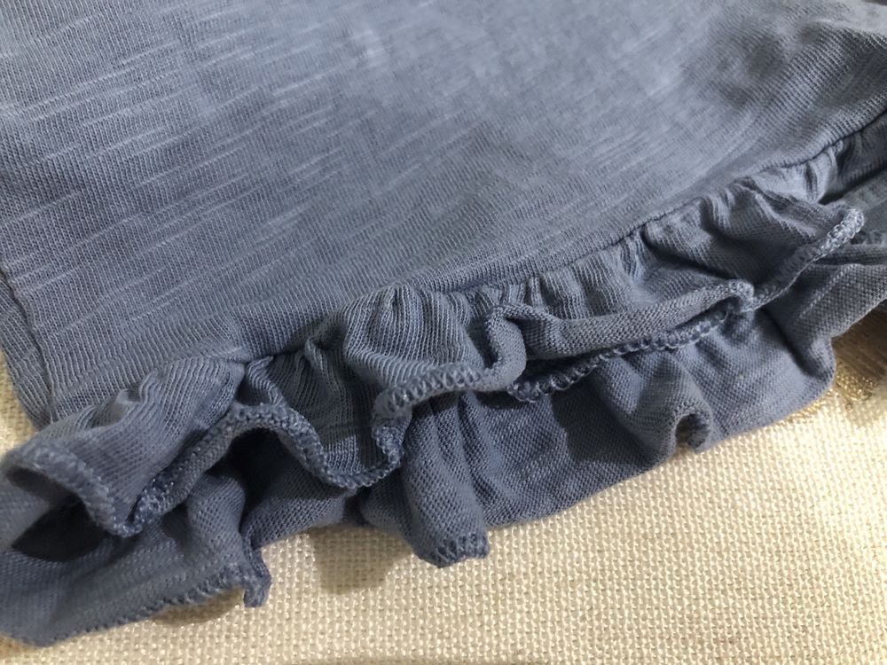 Spodenki 3pak szorty lato H&M falbany niemowlęce dziewczęce NOWE! 92