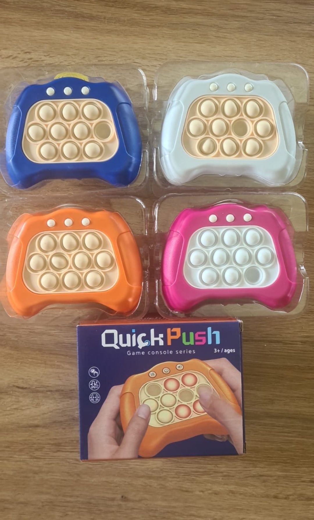 Gra Zabawka Antystresowa Quick Push Bubbles