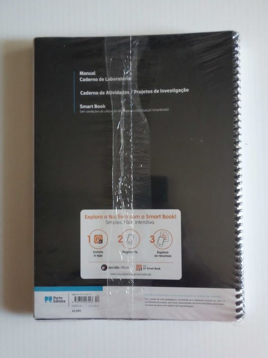 Manual escolar "Eu e a Química", 12º ano