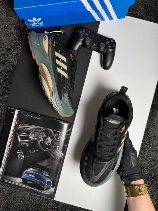 Чоловічі кросівки Adidas MTS Pro GTX Black Beige Green [41-46]