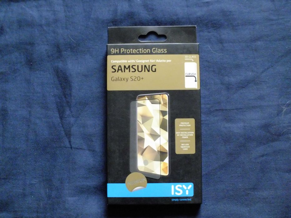 Sprzedam szkło hartowane do Samsung Galaxy S20+ firma ISY tanio zapras
