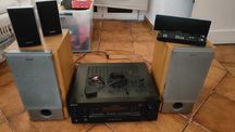 Amplificador Sony + Colunas