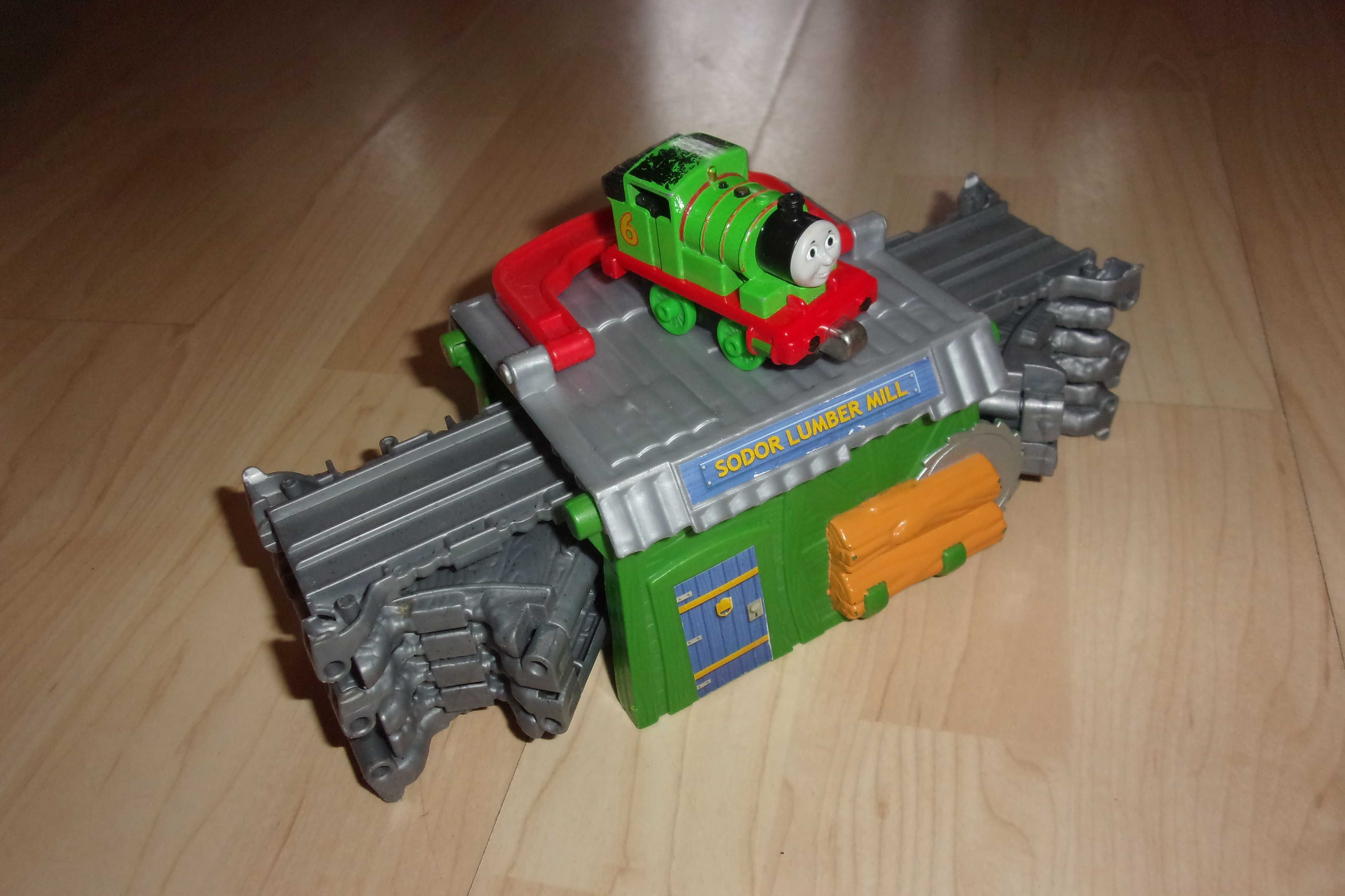 sodor lumber mill tartak take play fisher price