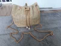 Urocza torebka worek styl  glamour