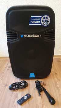 Głośnik przenośny Blaupunkt PA15,zestaw karaoke...