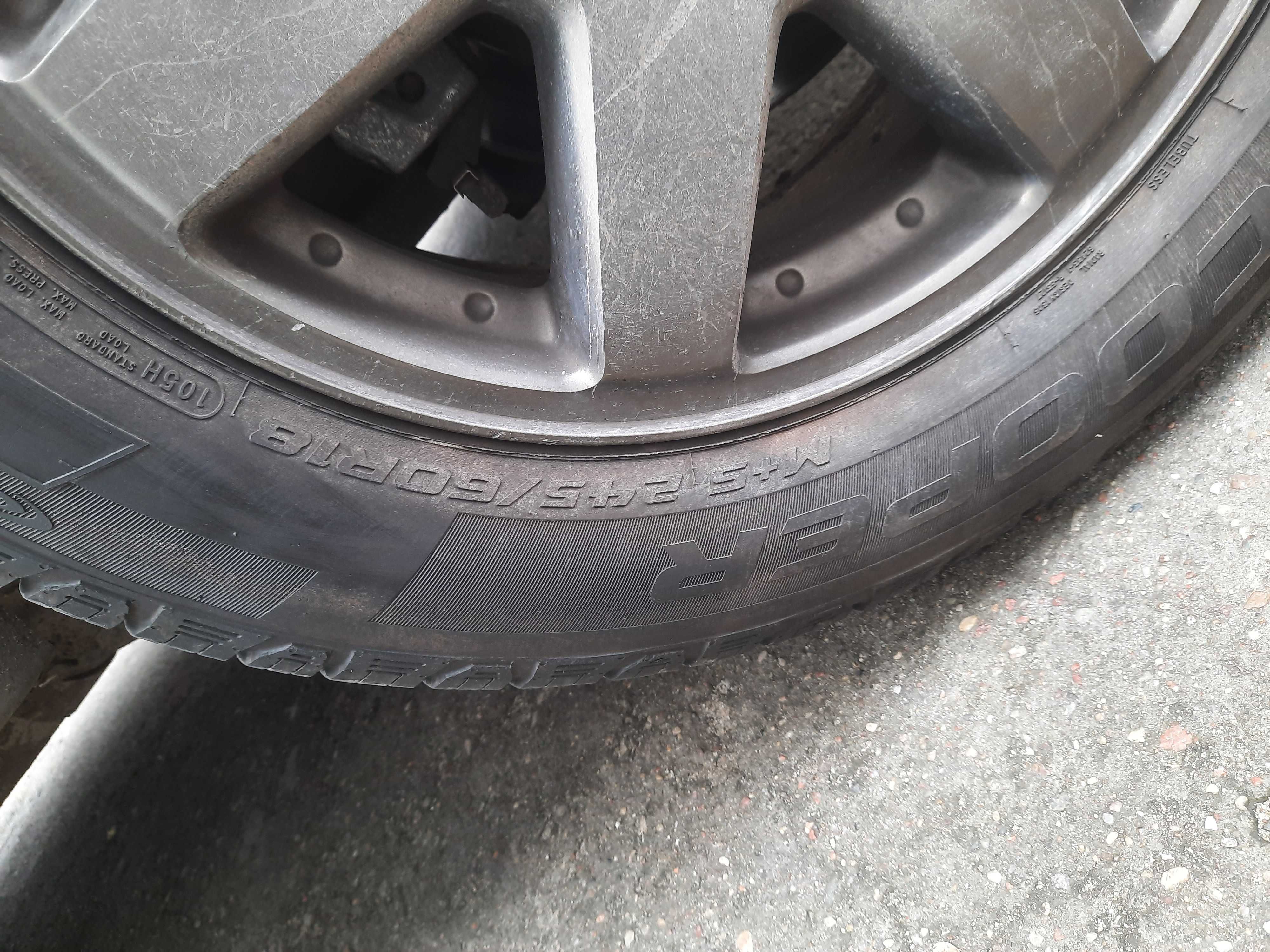 Opony 245 60 r18 jeep grand cherokee