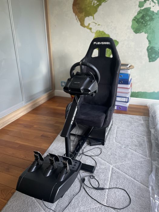 Kierownica Logitech g920 + fotel Playseat Evolution alcantara ZESTAW